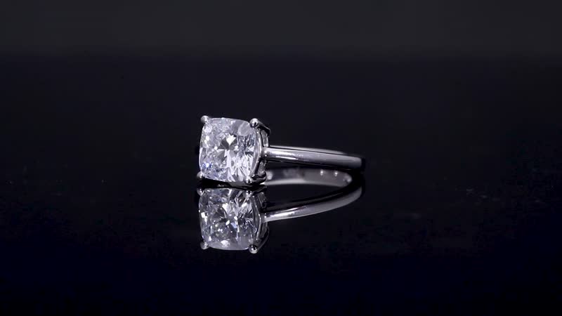 SGL Certified 950 Platinum Luxuriant Lab Grown Diamond (G, VS) Ring (Size 10.0) (4 g) 2.00 ctw