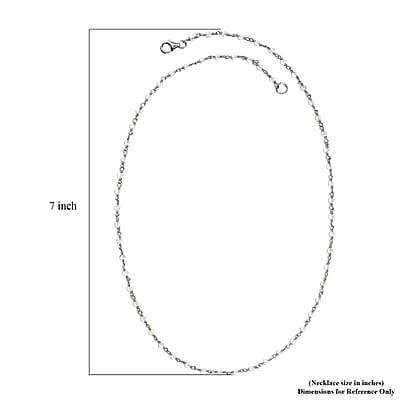 Aquamarine Beaded 15.00 ctw Necklace 20 Inches in Platinum Over Sterling Silver