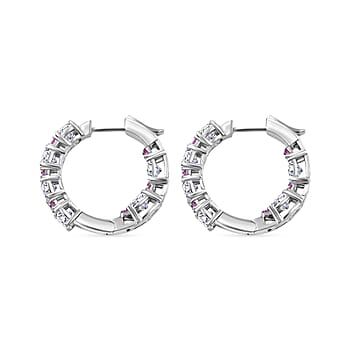 Moissanite & Pink Sapphire - Product card gallery slide 4 (10177722319161)