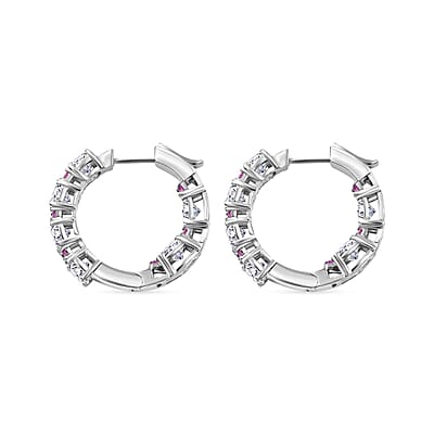 Moissanite & Pink Sapphire - Product card gallery slide 4 (10177722319161)