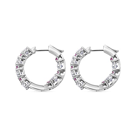 Moissanite & Pink Sapphire - Product card gallery slide 4 (10177722319161)