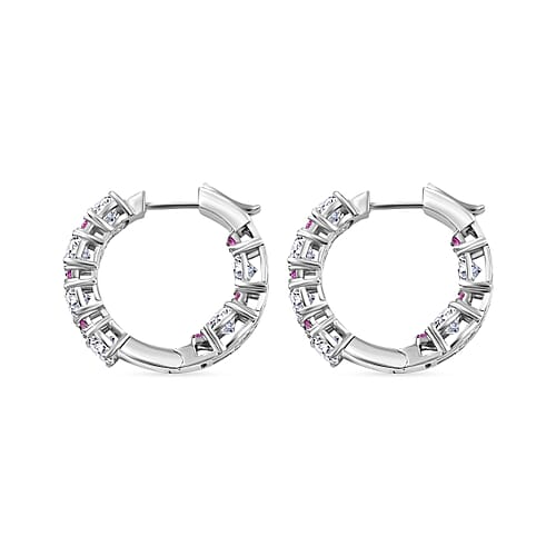 Moissanite & Pink Sapphire - Product card gallery slide 4 (9432425857279)