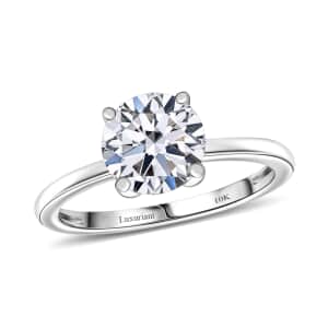 Luxuriant Lab Grown Diamond E-F VS 0.50 ctw Solitaire Ring in 10K White Gold (Size 5.0) (Del. in 10-15 Days)