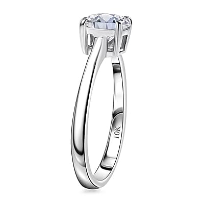 IGI Certified Luxuriant Lab Grown Diamond E-F VS 1.00 ctw Solitaire Ring in 10K White Gold (Size 10.0) (Del. in 10-15 Days)