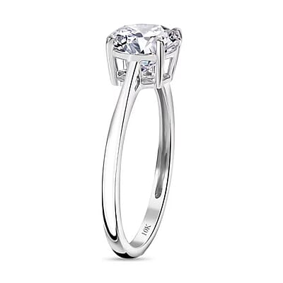 IGI Certified Luxuriant Lab Grown Diamond E-F VS 2.00 ctw Solitaire Ring in 10K White Gold (Size 10.0) (Del. in 10-15 Days)
