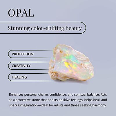Certified & Appraised Luxoro AAA Ethiopian Welo Opal, Padparadscha Sapphire and G-H I2 Diamond 7.30 ctw Ring in 14K Yellow Gold (Size 12.0) 4.30 Grams