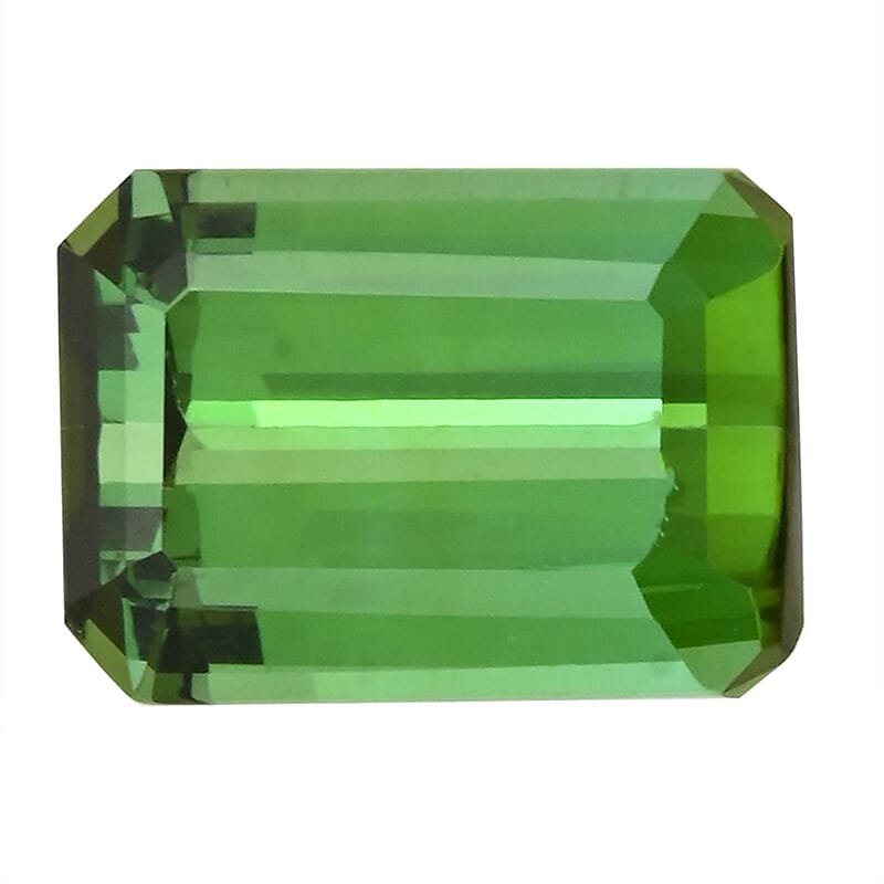 AAAA Green Tourmaline (Oct Free Size) 5.16 ctw