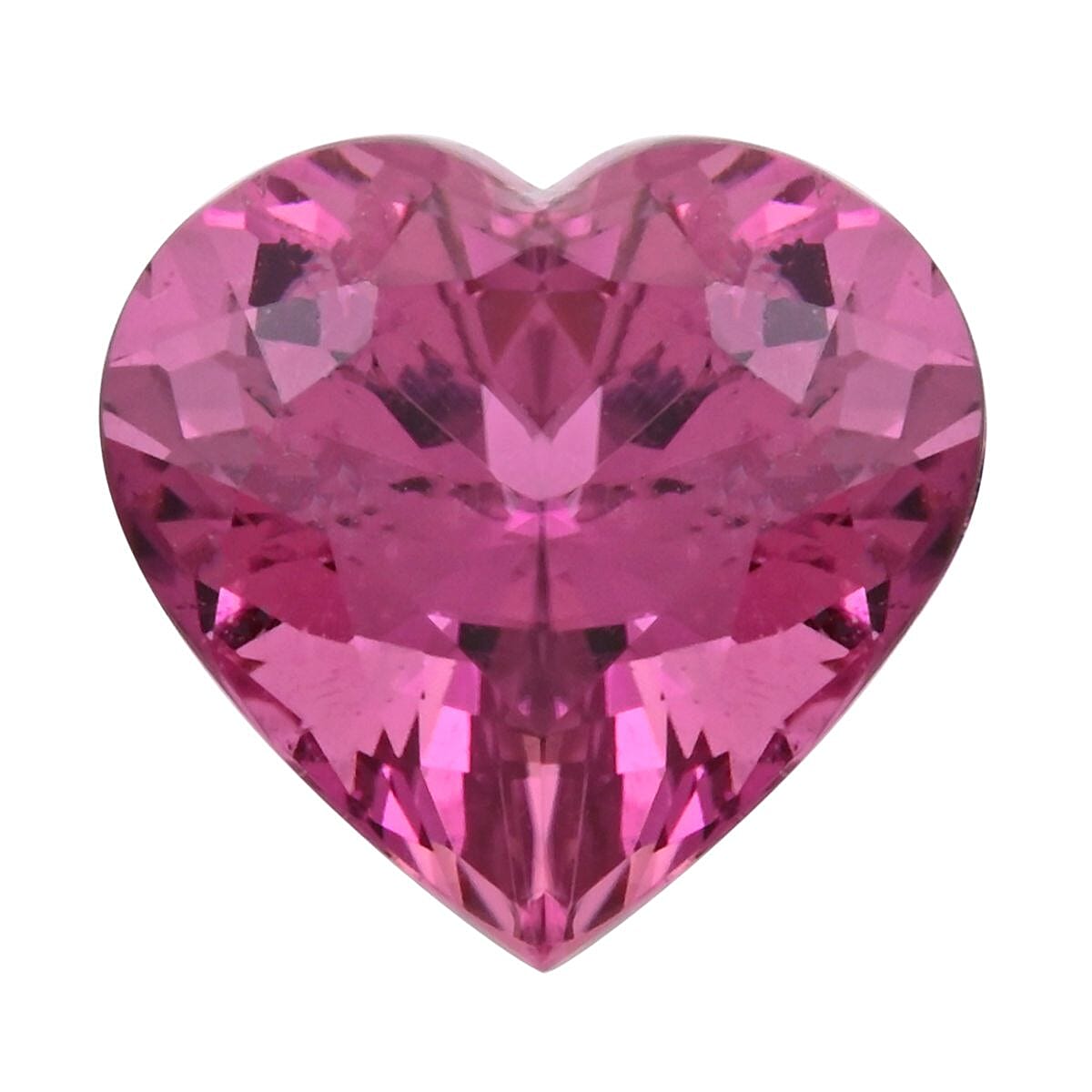 Certified & Appraised AAAA Pink Purplish Tourmaline (Heart Free Size) 6.55 ctw