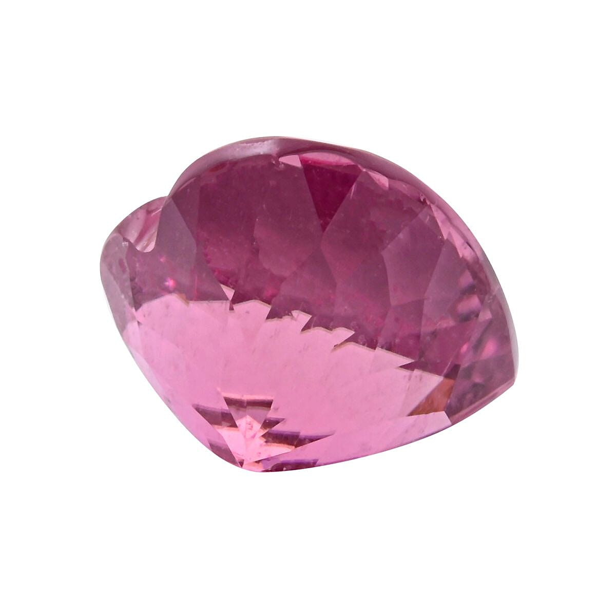 Certified & Appraised AAAA Pink Purplish Tourmaline (Heart Free Size) 6.55 ctw