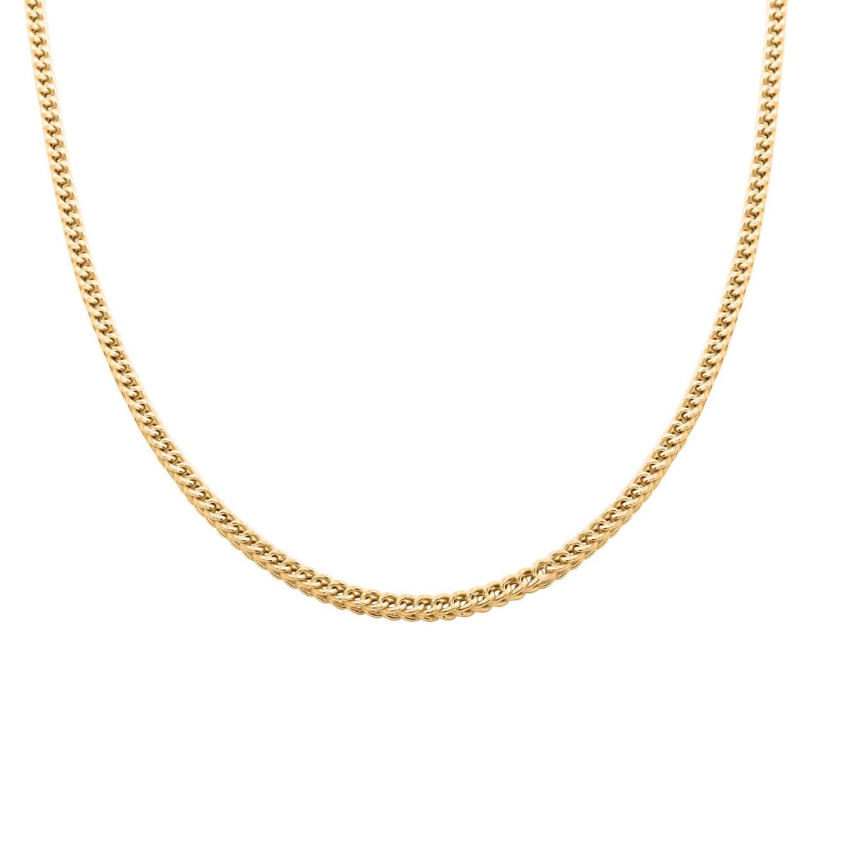 Italian 3.0mm Franco Necklace in 10K Yellow Gold 9.80 Grams 20 Inches image number 0