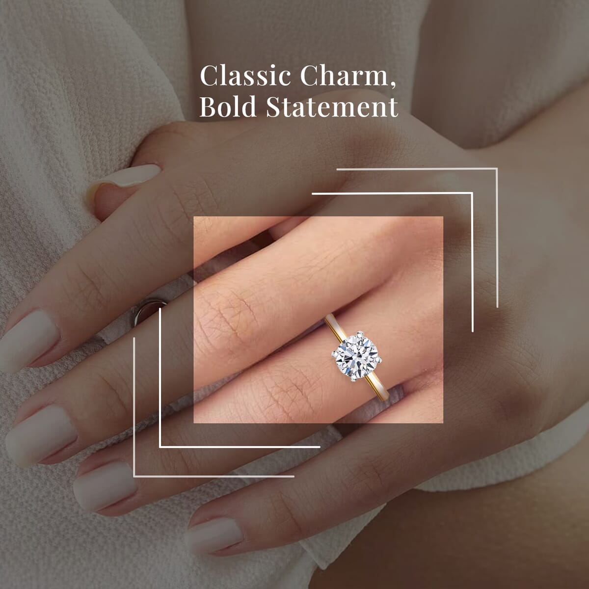 IGI Certified Luxuriant Lab Grown Diamond E-F VS 1.00 ctw Solitaire Ring in 14K Yellow Gold (Size 11.5) (Del. in 10-15 Days) image number 1
