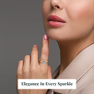 IGI Certified Luxuriant Lab Grown Diamond E-F VS 2.00 ctw Solitaire Ring in 14K Yellow Gold (Size 10.0) (Del. In 8-10 Days)