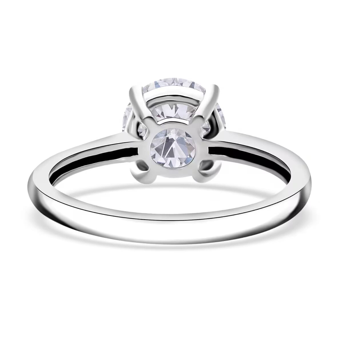 IGI Certified Luxuriant Lab Grown Diamond E-F VS 2.00 ctw Solitaire Ring in 14K White Gold (Size 9.0) (Del. in 10-15 Days) image number 8