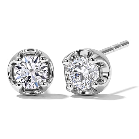 Rhodium Over Sterling Silver / 0.20 - Product card gallery slide 1 (10177724678457)