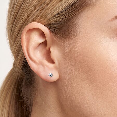 Rhodium Over Sterling Silver / 0.20 - Product card gallery slide 2 (10177724678457)