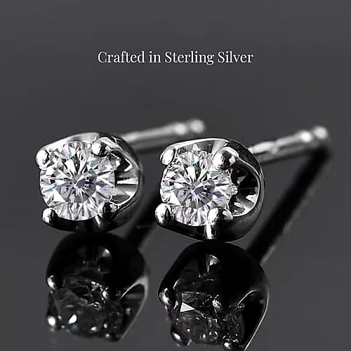 Platinum Over Sterling Silver / 0.2 - Product card gallery slide 4 (9432436605183)