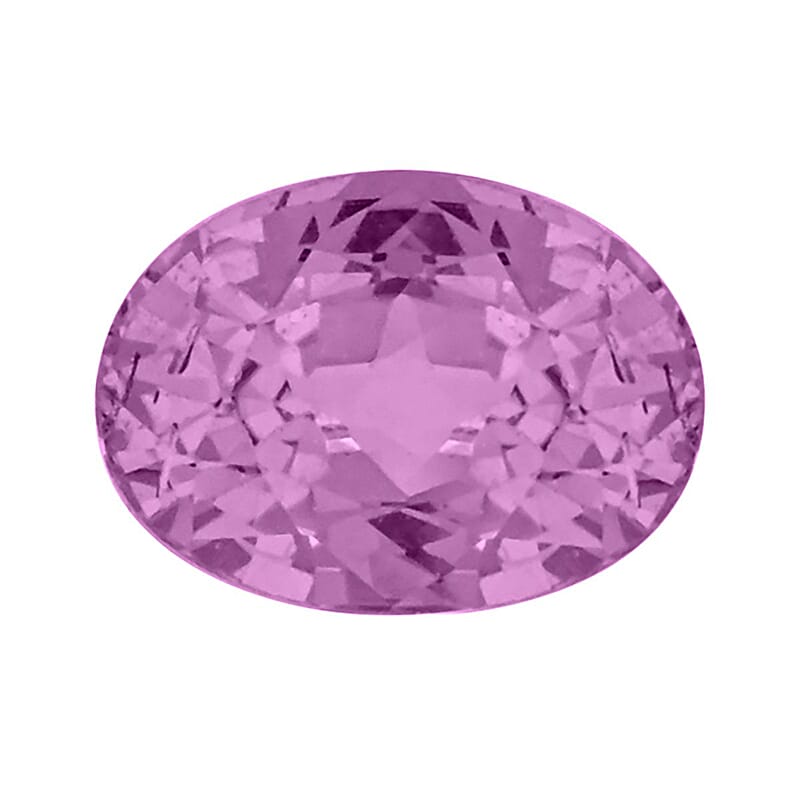AAAA Madagascar Purple Sapphire (Ovl 7x5 mm) 1.00 ctw