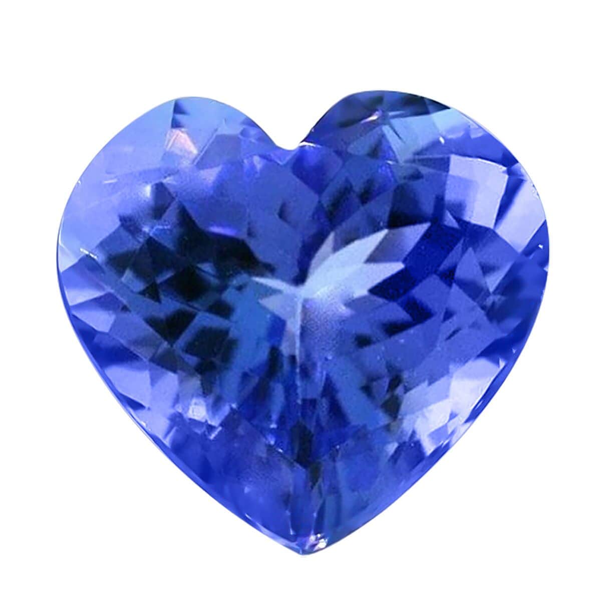 AAAA Tanzanite (Hrt 7 mm) 1.25 ctw image number 0