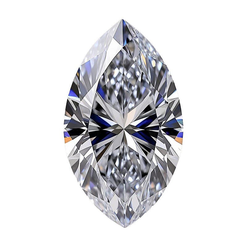 IGI Certified 3.00 ctw Lab Grown Diamond Loose Gemstone – H VS2 (Marquise Mix)