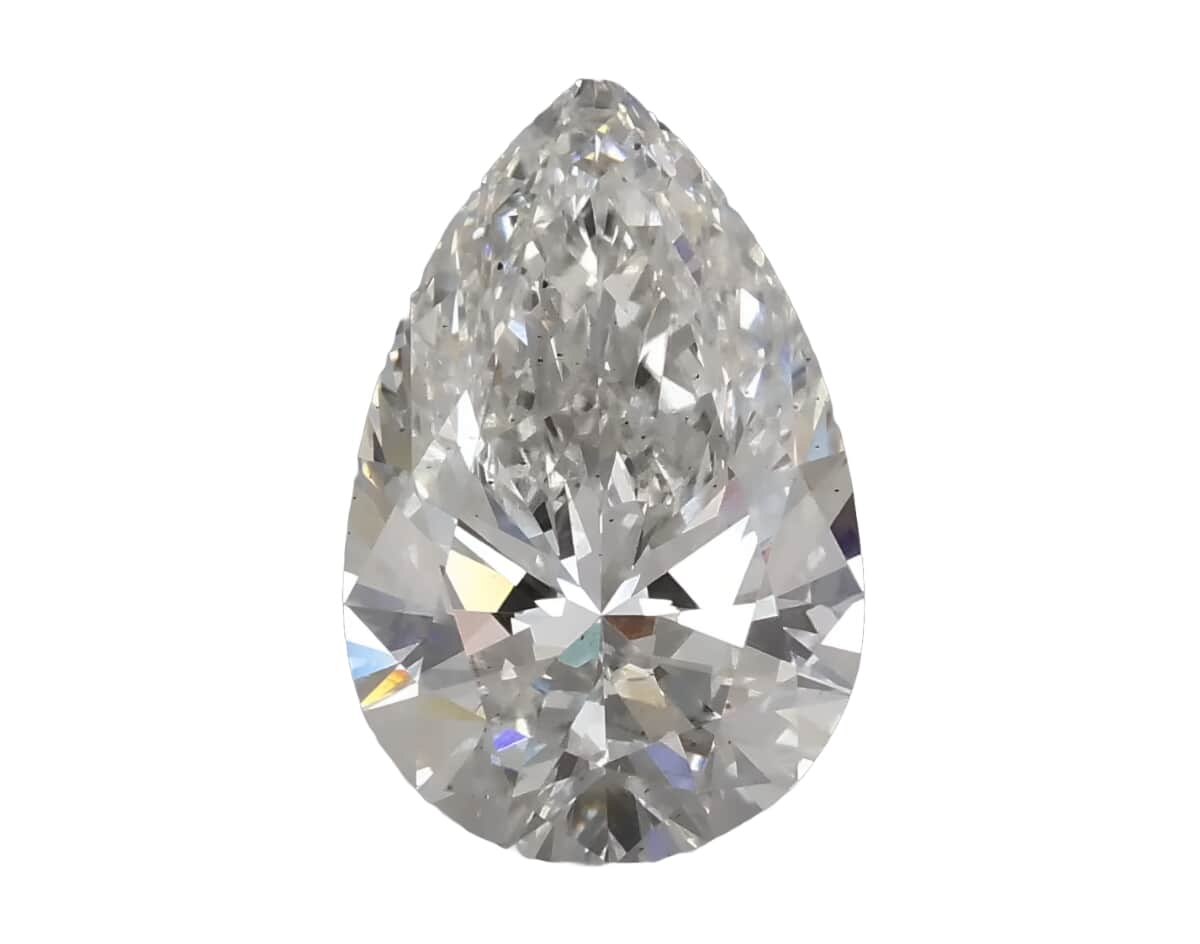 IGI Certified Luxuriant Lab Grown Diamond (G VS2) (Pear) 2.00 ctw image number 0