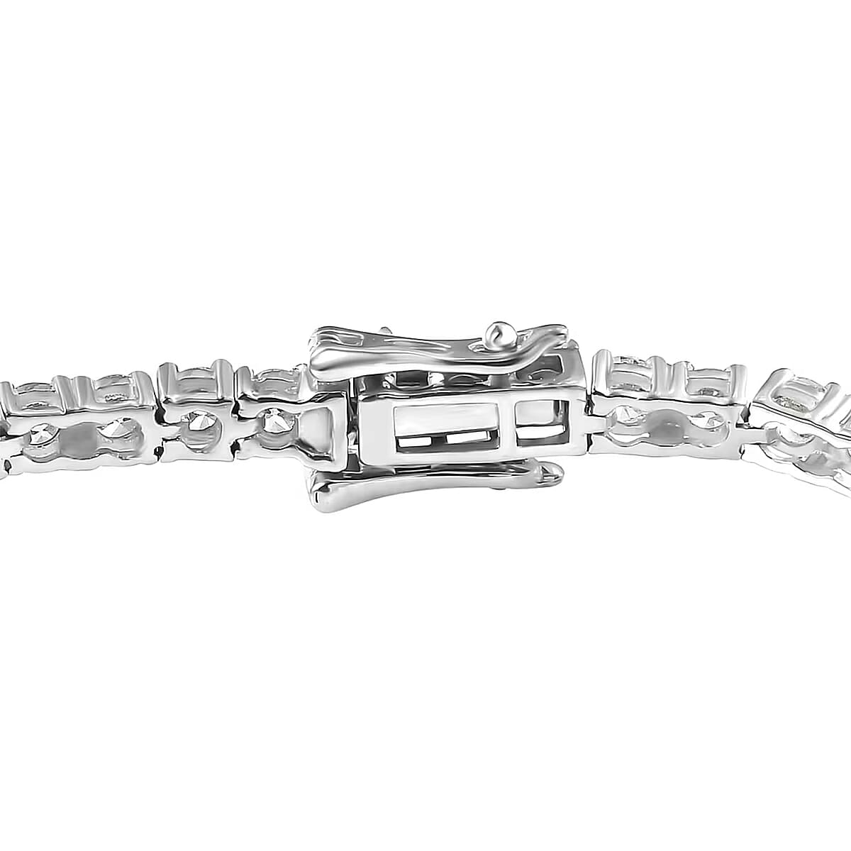 10K Yellow Gold Luxuriant Lab Grown Diamond (E-F, VS) Tennis Bracelet (8.00 In) (Del. in 10-15 Days) 5.00 ctw image number 7
