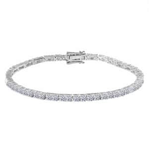 Luxuriant Lab Grown Diamond E-F VS 5.00 ctw Tennis Bracelet in 14K White Gold (6.50 In) (Del. in 10-15 Days)