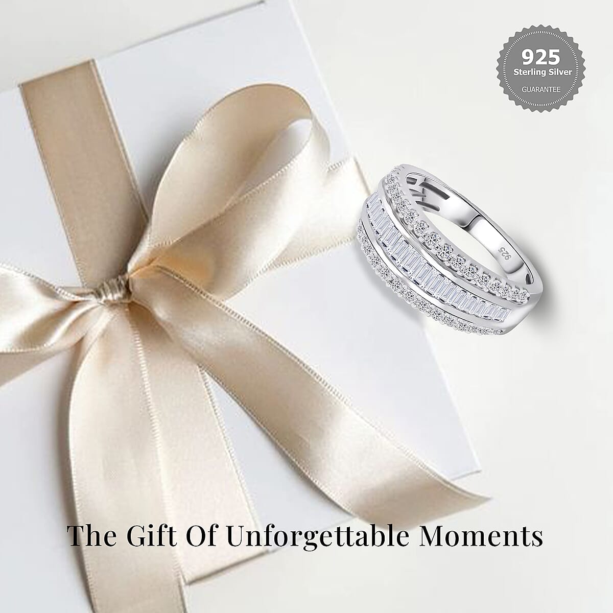 Luxuriant Lab Grown Diamond (G, SI) Ring in Sterling Silver (Size 10.5) 1.02 ctw image number 2