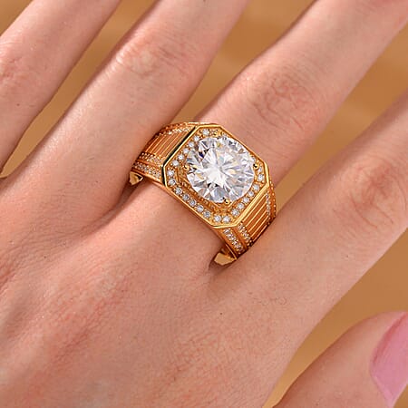 Yellow Gold Over Sterling Silver / 10 - Product card gallery slide 2 (10177728282937)