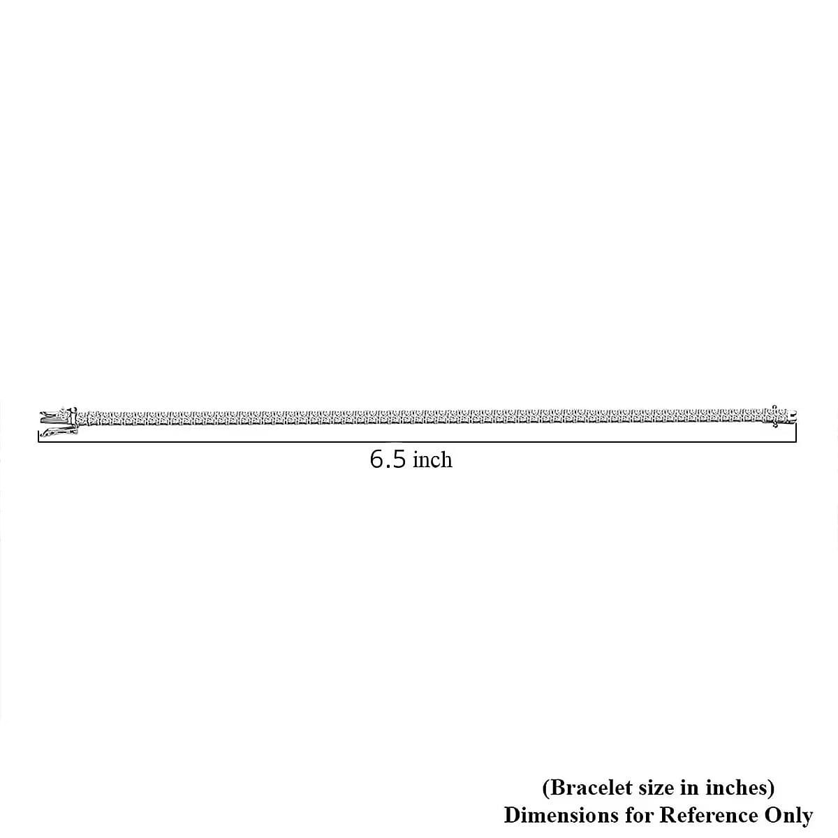 Luxuriant Lab Grown Diamond E-F VS 5.00 ctw Tennis Bracelet in Rhodium Over Sterling Silver (6.50 In) image number 7