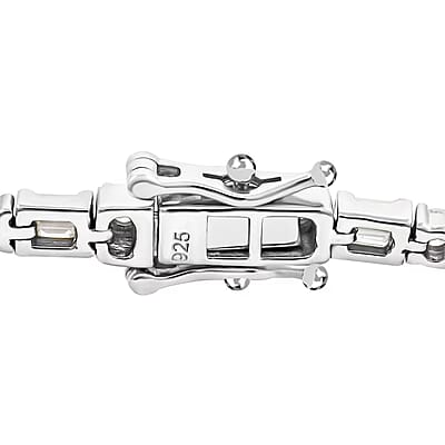 Luxuriant Lab Grown Diamond 3.00 ctw Tennis Bracelet in Sterling Silver (7.25 In)