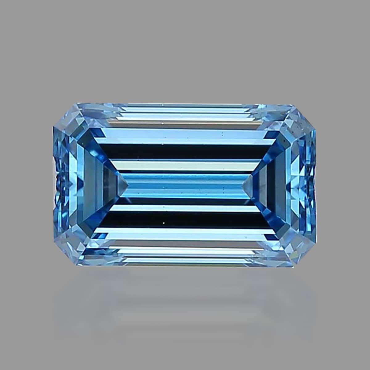 Ankurs Treasure Chest IGI Certified Luxuriant Lab Grown Blue Diamond (VS2) (Oct Mix Mix) 3.00 ctw image number 1