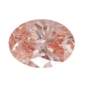 IGI Certified Luxuriant Lab Grown Pink Diamond (Oval) (VS2) 2.50 ctw