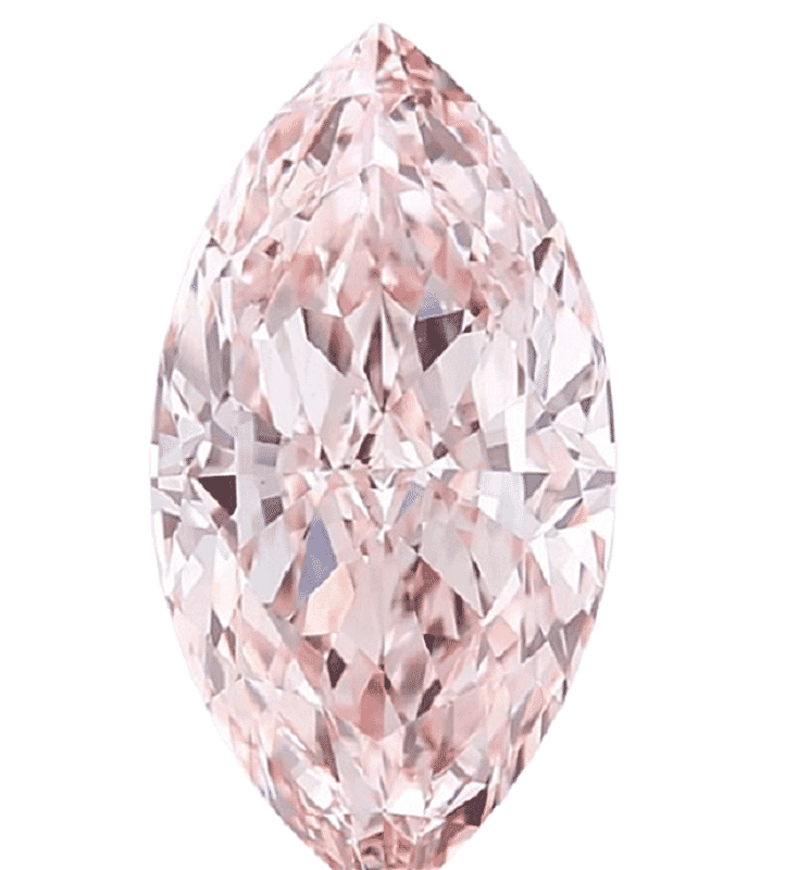 IGI Certified Luxuriant Lab Grown Pink Diamond (VS2) (Mrq) 2.00 ctw