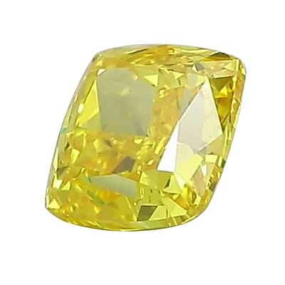 IGI Certified Luxuriant Lab Grown Yellow Diamond (VS2) (Cush Mix Mix) 2.50 ctw
