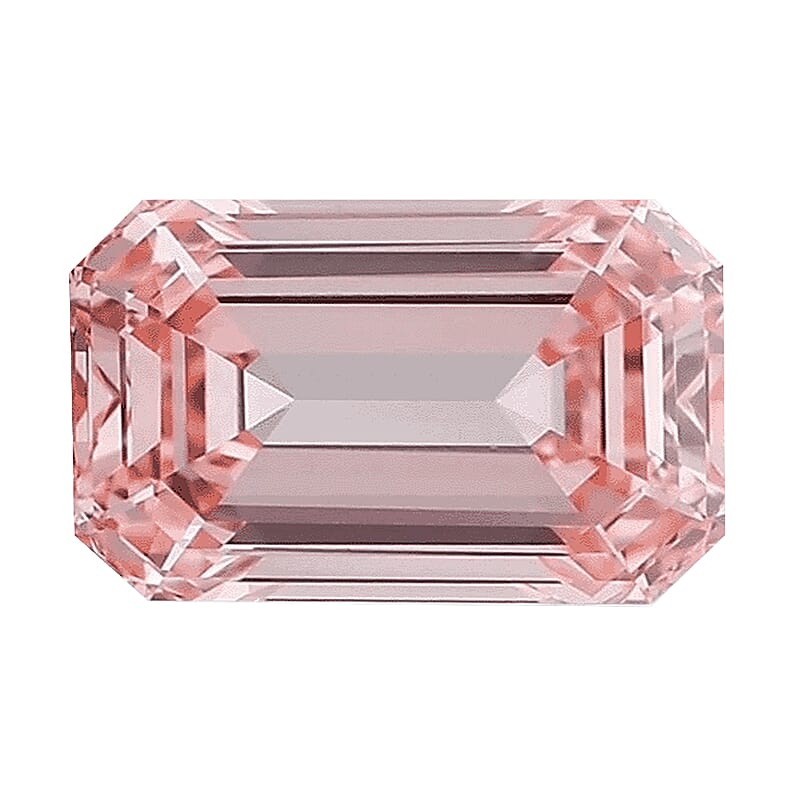IGI Certified Luxuriant Lab Grown Pink Diamond (VS2) (Oct) 7.00 ctw