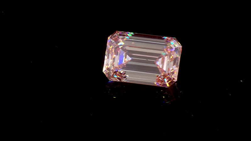 IGI Certified Luxuriant Lab Grown Pink Diamond (VS2) (Oct) 7.00 ctw