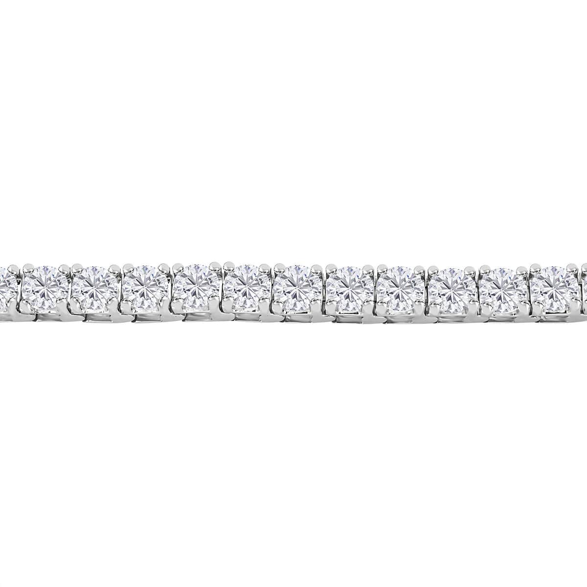 Luxuriant Lab Grown Diamond 5.00 ctw Tennis Bracelet in 14K White Gold (7.25 In) image number 2