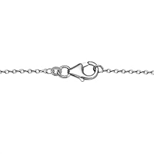 Tanzanite Cluster 3.84 ctw Necklace in Rhodium Over Sterling Silver 18 Inches