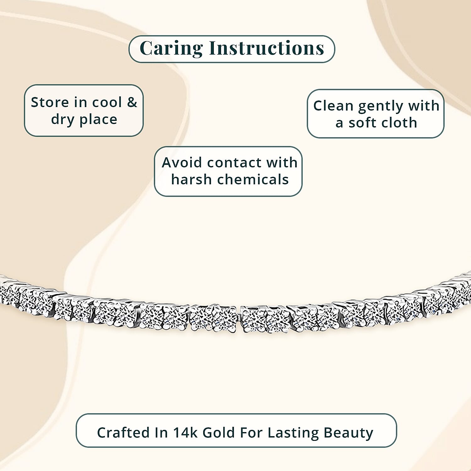 Luxuriant Lab Grown Diamond E-F VS 3.00 ctw Tennis Bracelet in 14K White Gold (6.50 In) (Del. in 10-15 Days)