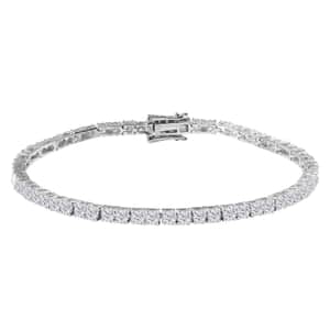 Luxuriant Lab Grown Diamond E-F VS 10.00 ctw Tennis Bracelet in 10K White Gold (6.50 In) (Del. in 10-15 Days)