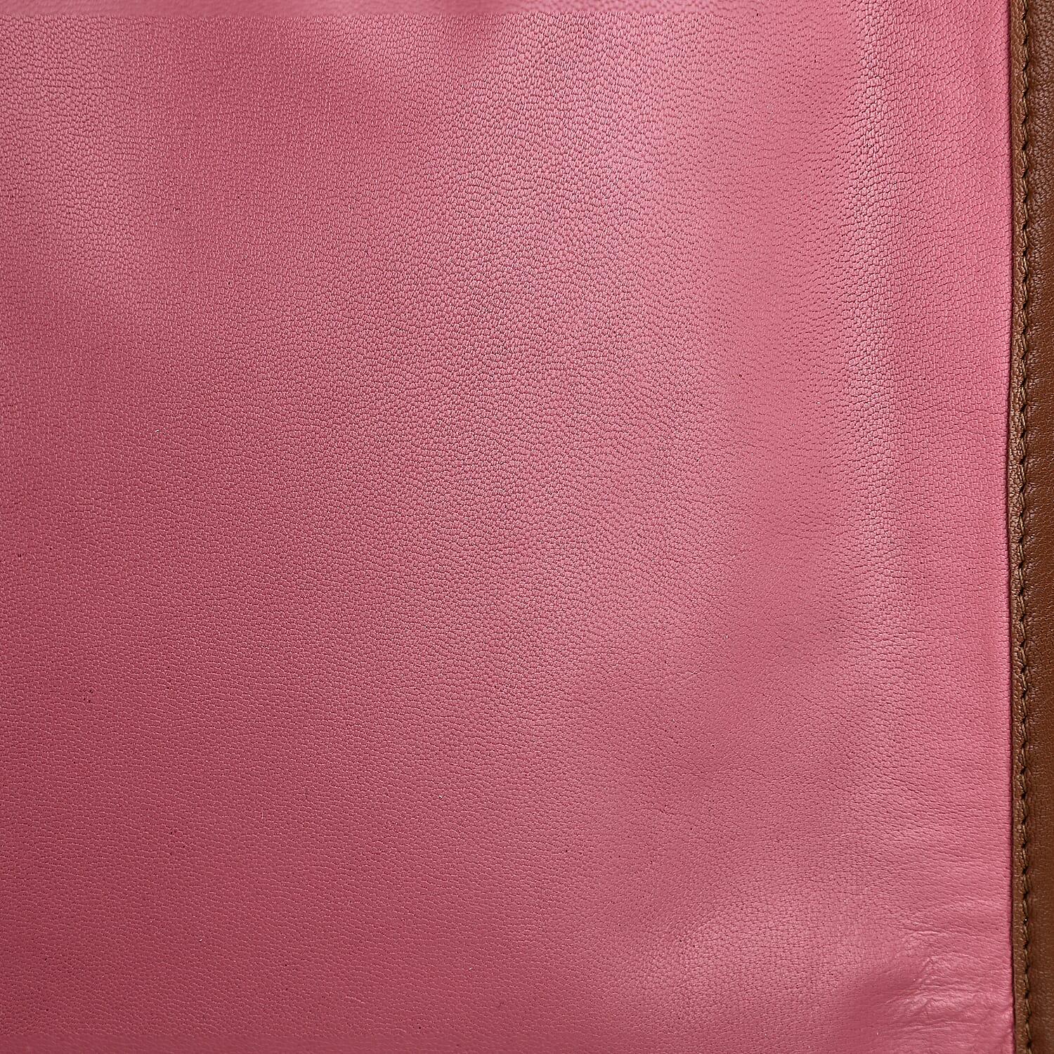 Santa Fe Collection Pink Geometric Pattern Genuine Leather Handbag with Fringes and Adjustable Shoulder Strap