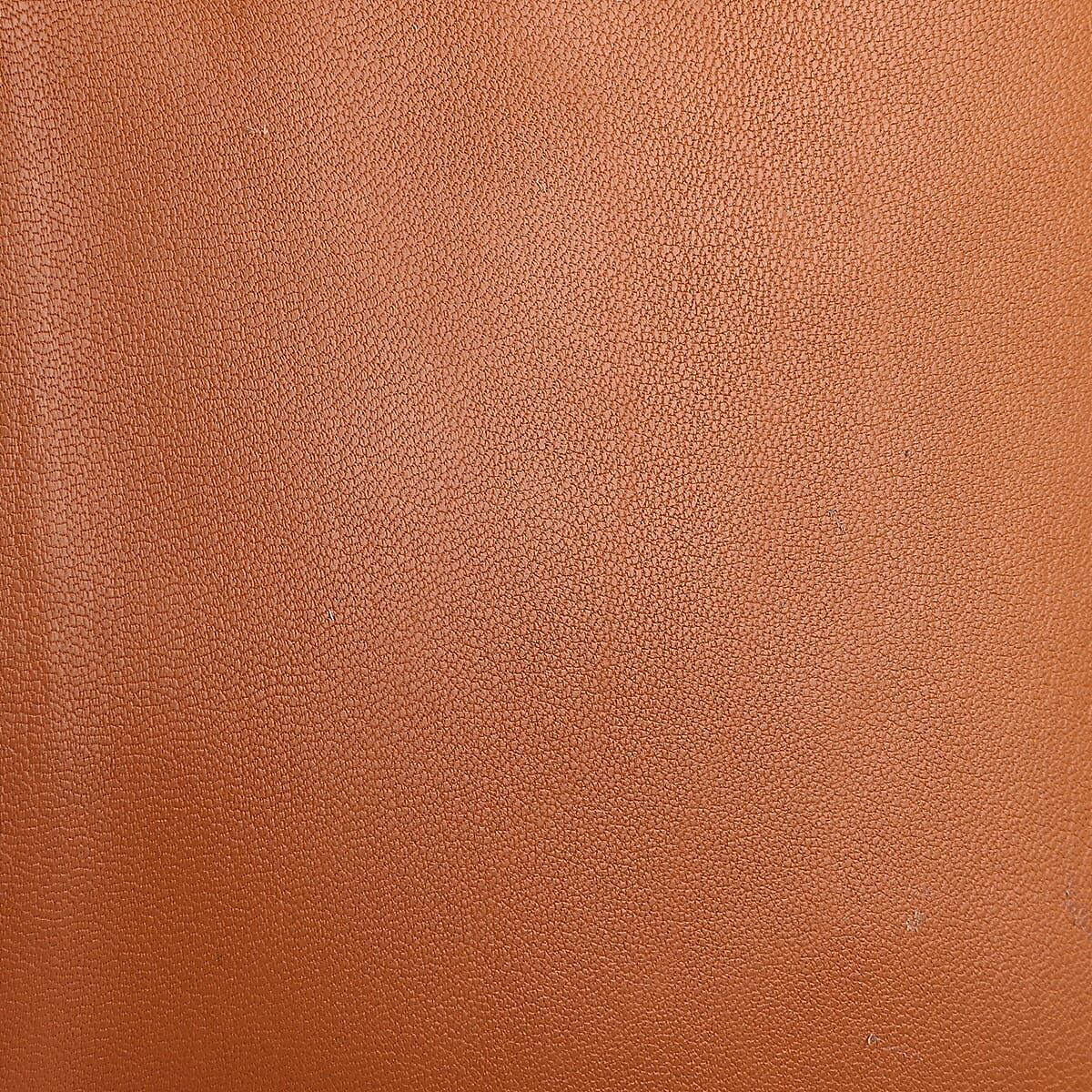 Santa Fe Collection Orange Geometric Pattern Genuine Leather Handbag with Fringes and Adjustable Shoulder Strap image number 6