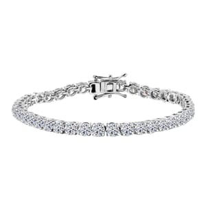 Luxuriant Lab Grown Diamond G VS 10.00 ctw Tennis Bracelet in 14K White Gold (7.25 In)
