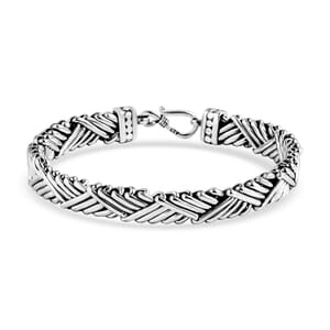Bali Legacy Sterling Silver Bracelet (6.50 In) 34.31 Grams