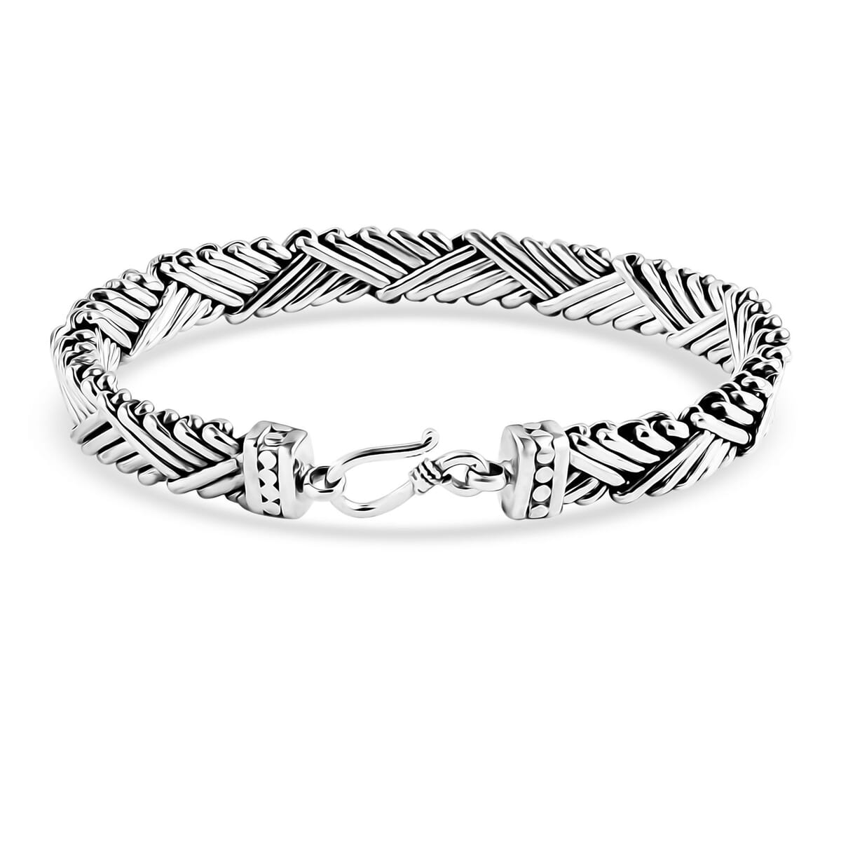 Bali Legacy Sterling Silver Bracelet (6.50 In) 34.31 Grams image number 3