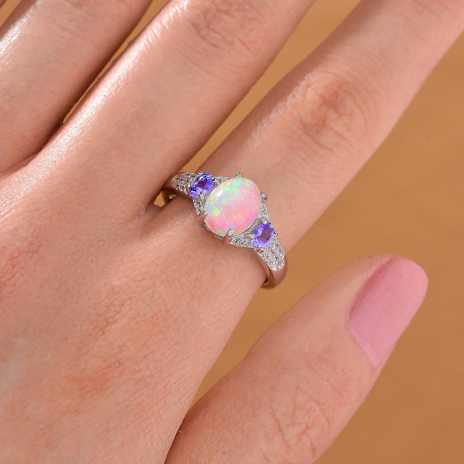 Ethiopian Welo Opal & Tanzanite / 10 - Product card gallery slide 2 (10145728233755)