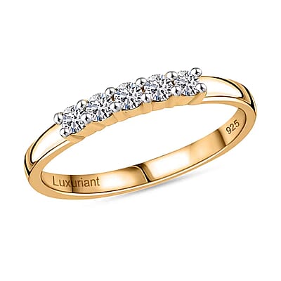 Yellow Gold Over Sterling Silver / 10 - Product card gallery slide 1 (10177732542777)