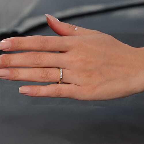 Yellow Gold Over Sterling Silver / 10 - Product card gallery slide 2 (9432424022271)