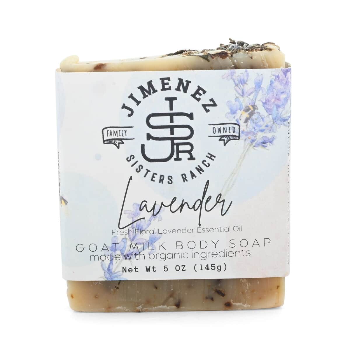 Jimenez Sisters Ranch Lavender Goat Milk Bar Soap image number 0