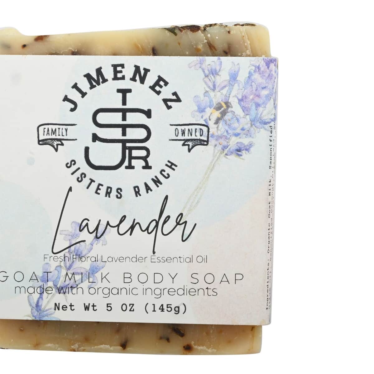 Jimenez Sisters Ranch Lavender Goat Milk Bar Soap image number 2